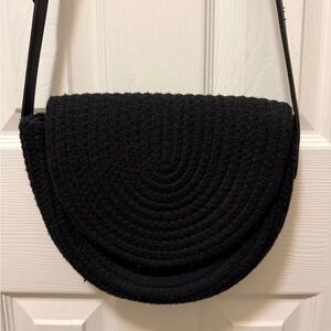 Universal Thread half moon woven crossbody purse